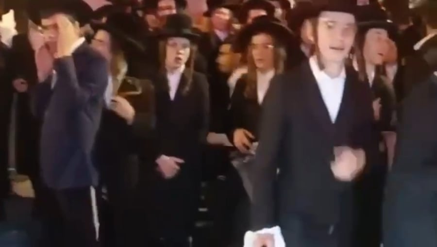 הפגנה נגד הגיוס בירושלים