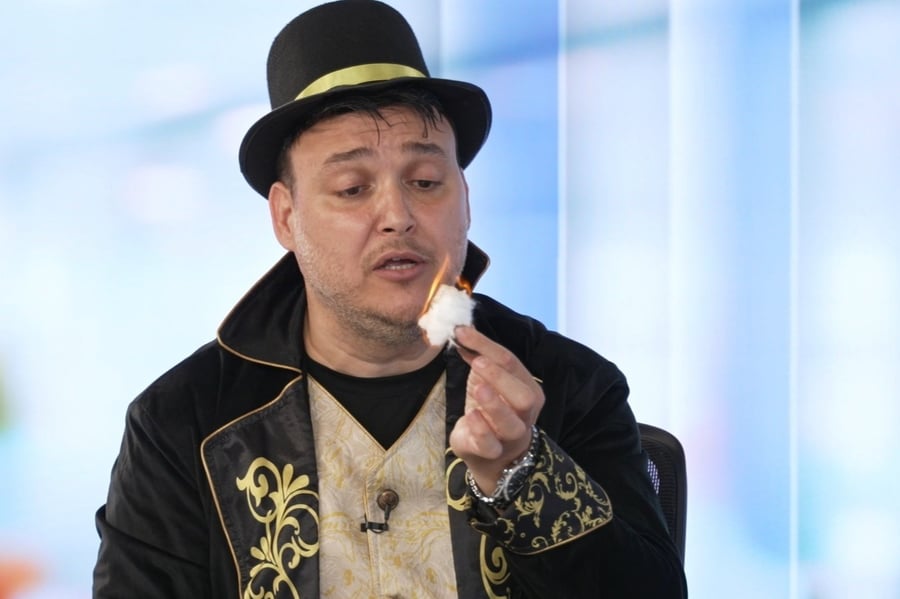 חיים פרץ באולפן