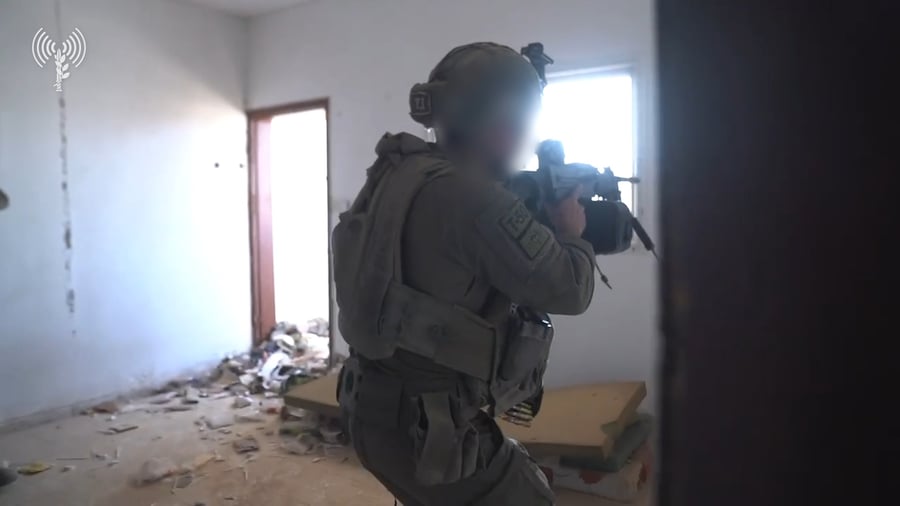  תיעוד מפעילות כוחות צוות הקרב של חטיבת גבעתי בבית חאנון