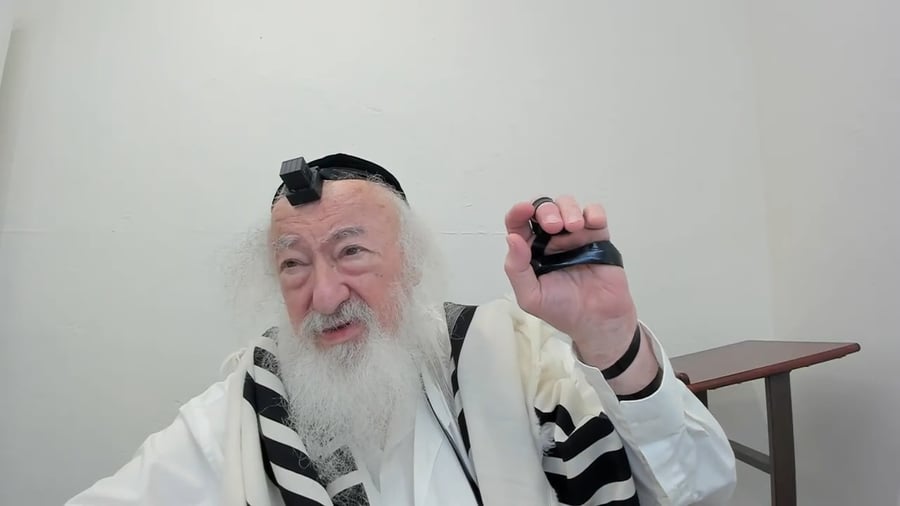 הרב יעקב דוד סטפנסקי בשיעור על מסכת מכות