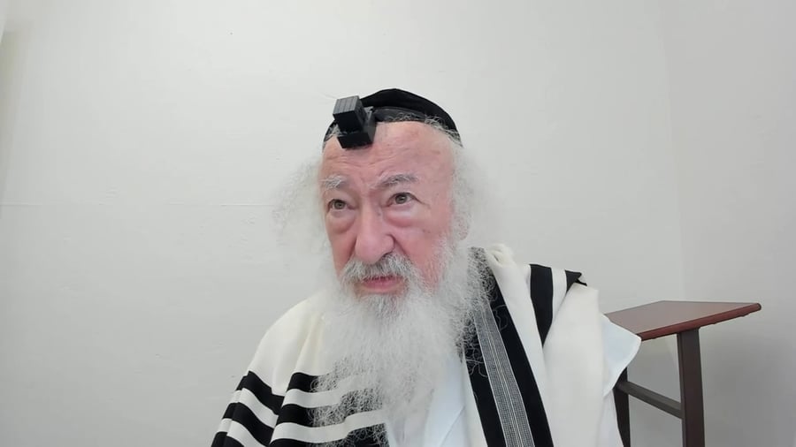 הרב יעקב דוד סטפנסקי בשיעור על מסכת שבועות