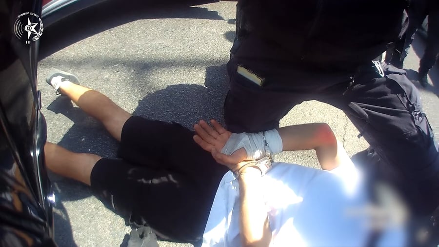 צפו בתיעוד המרדף