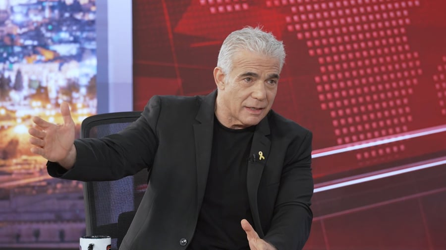 יאיר לפיד בריאיון באולפן 'כיכר השבת' | הריאיון המלא