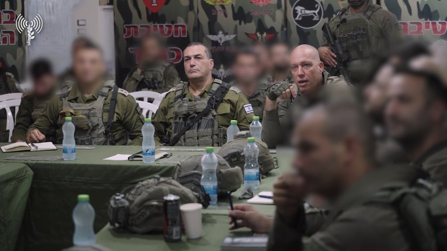 הרמטכ"ל זמיר בעזה