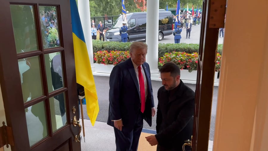 טראמפ וזלנסקי, הערב