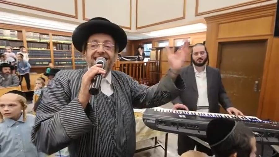 מסיבת חומש בתלמוד תורה תולדות אברהם יצחק בבית שמש