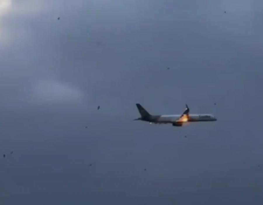 רגעי השריפה במנועי המטוס