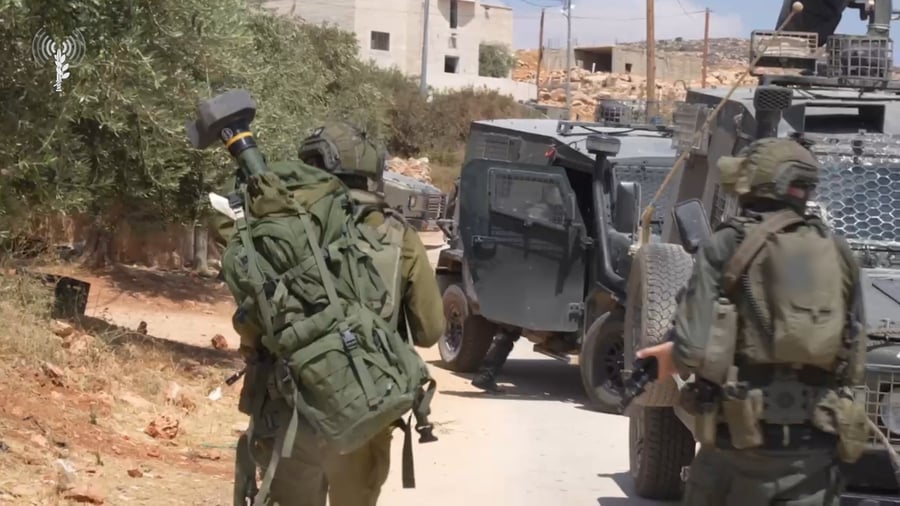 תיעוד מהמצוד אחרי המחבל 