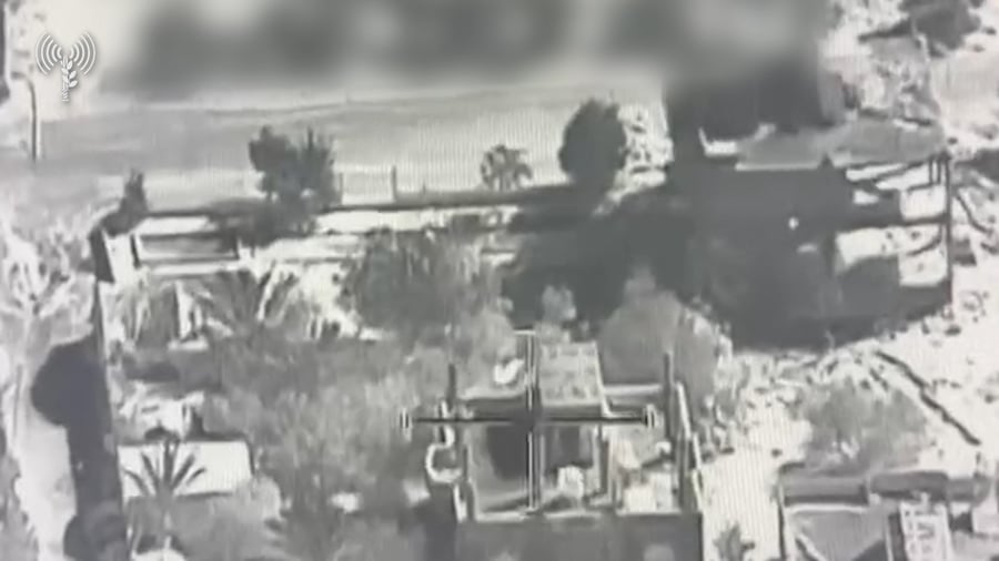 תיעוד ממסוק קרב בעת חיסול המחבלים בחאן יונס