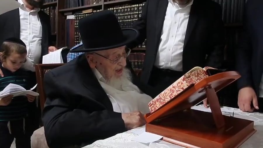 ער"ח אלול אצל הגרמ"צ ברגמן