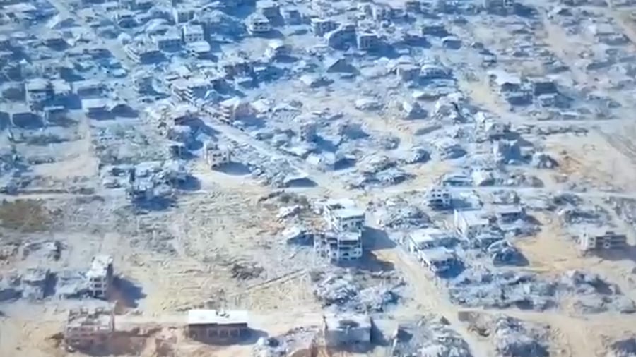 תקיפת תשתיות טרור ברצועת עזה