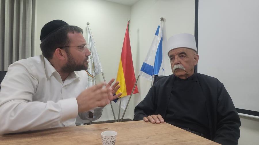 הסרט המלא: "חסיד אומות העולם שייח' ריאד חמזה הכניס את ישראל שפירא לסיור נדיר בנבי אל חאדר (אליהו הנביא)