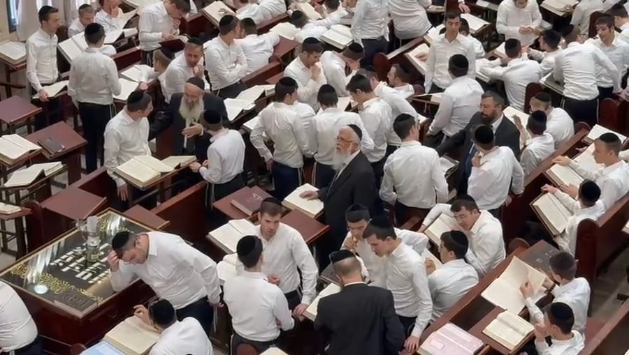 פתיחת הזמן בישיבת 'נחלת הלויים' 