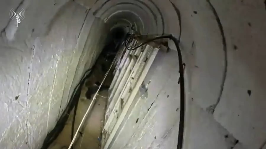 המנהרה שאותרה והושמדה