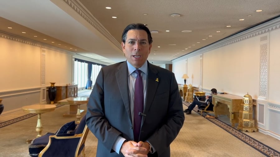 שגריר ישראל באו"ם דנון מברך על ההחלטה