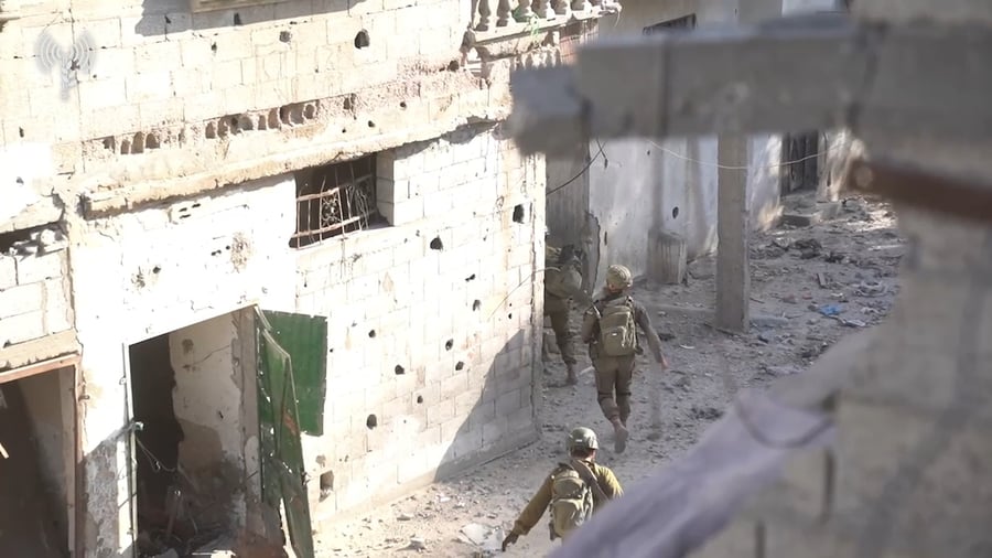 כוחות צוות הקרב של חטיבת כפיר בחאן יונס