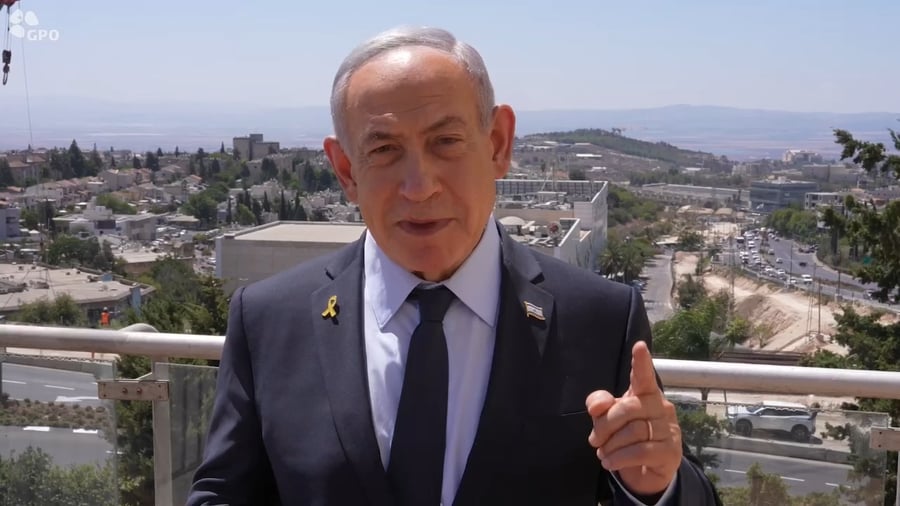 נתניהו בצפון