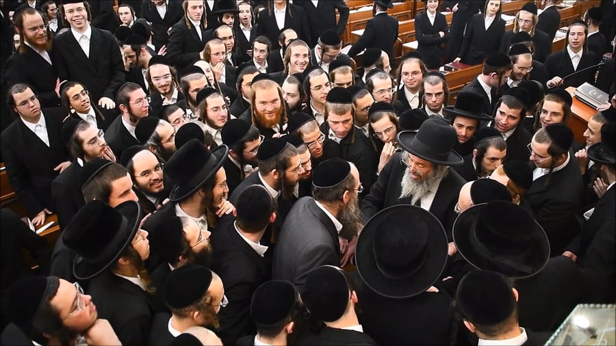 הגאון רבי דוד כהן בשיחת חיזוק בישיבת באבוב