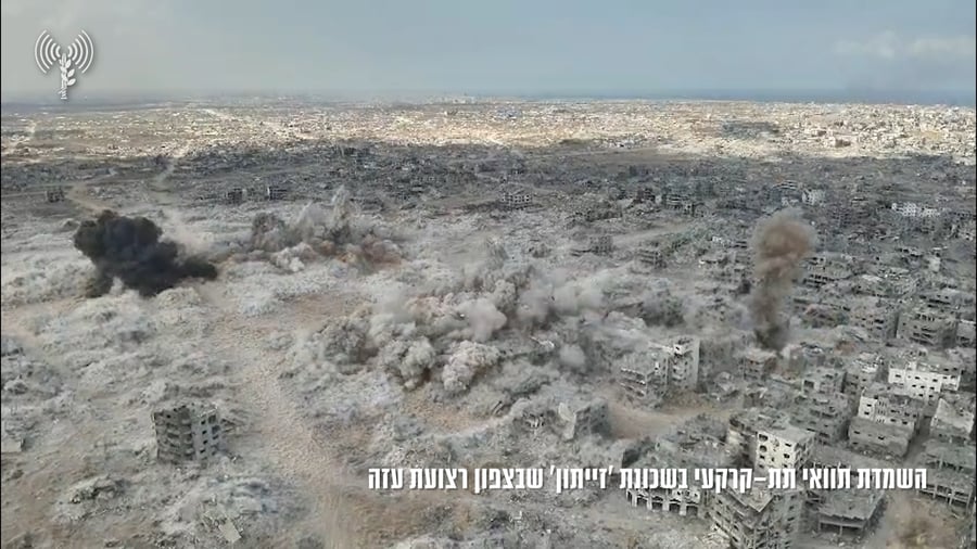 פעילות הלוחמים בעזה 