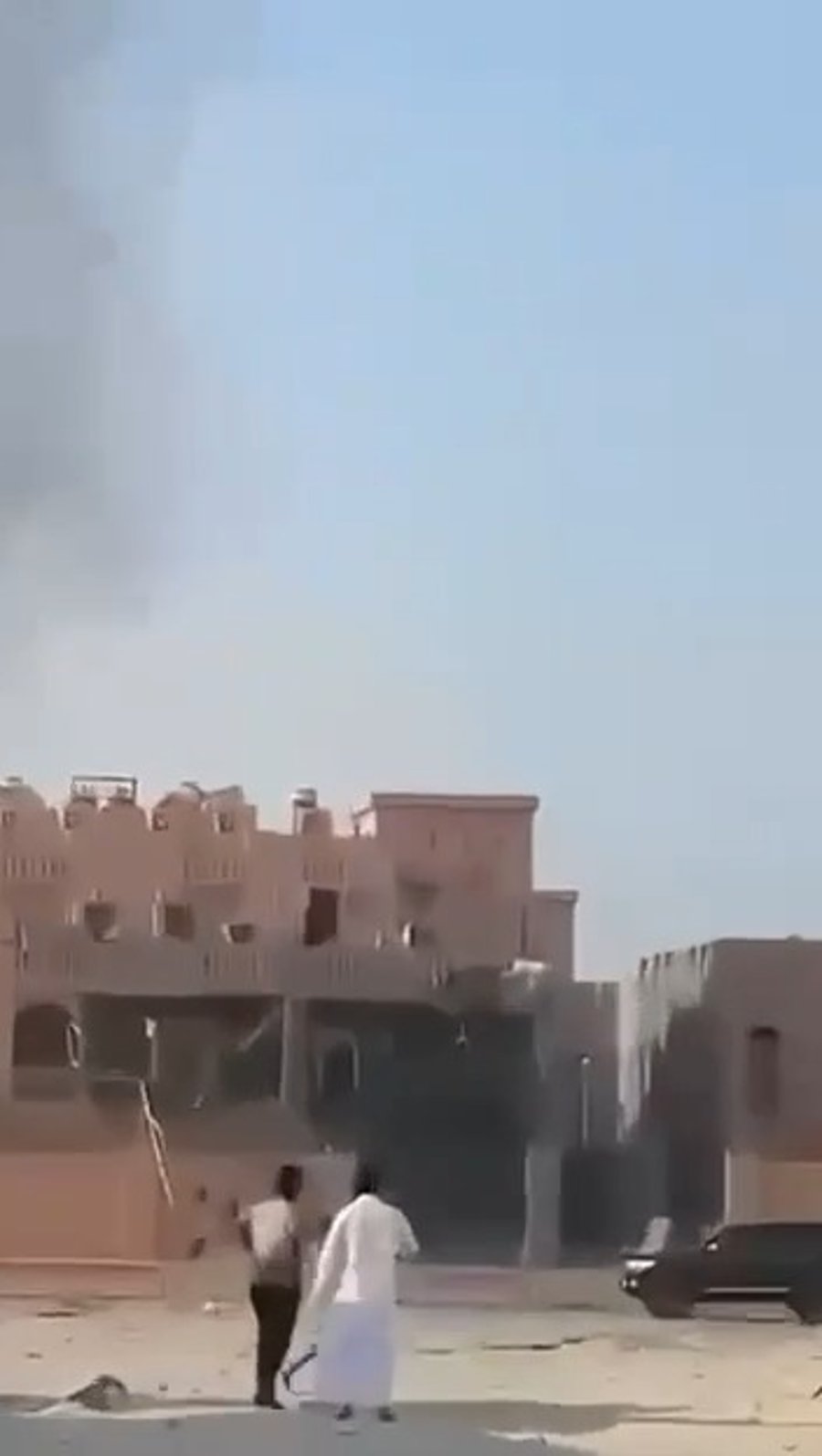 המבנה שהותקף בקטאר