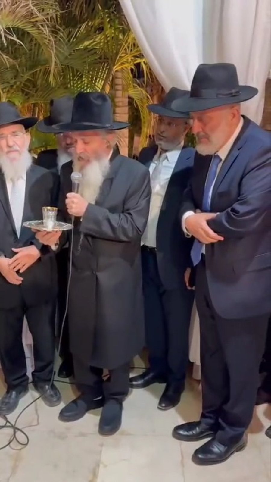 שמחת נישואי נכד האדמו"ר רבי דוד אבוחצירא