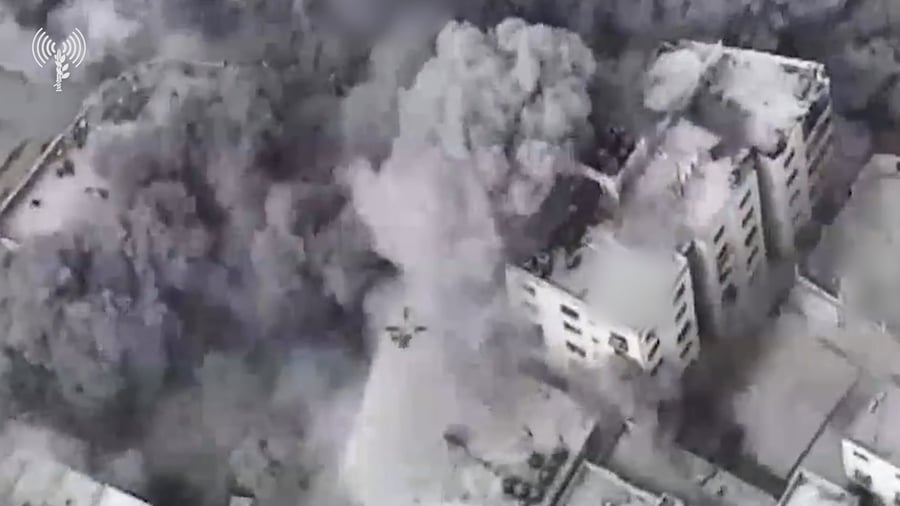 תקיפת תשתיות הטרור בעזה ביממות האחרונות