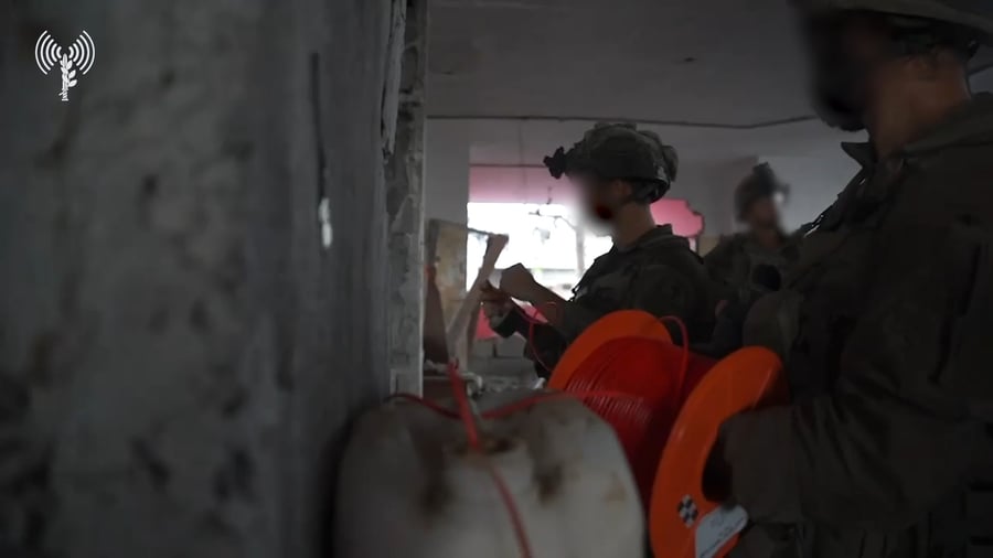 פעילות כוחות אוגדה 36 בדרום רצועת עזה