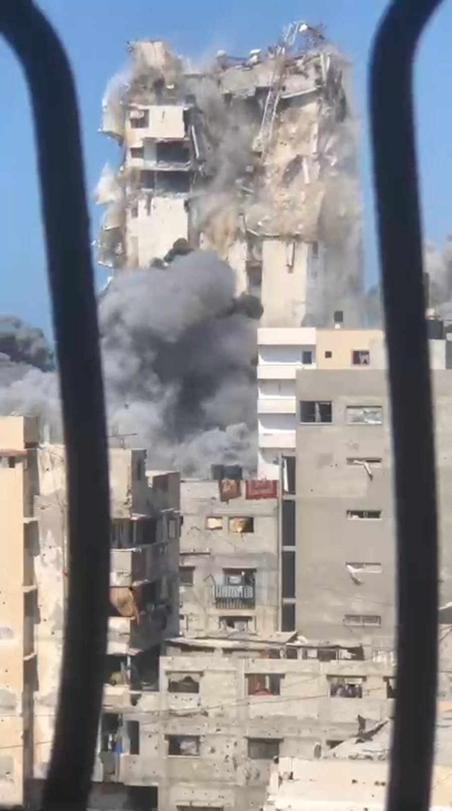 הפלת המגדל בעזה