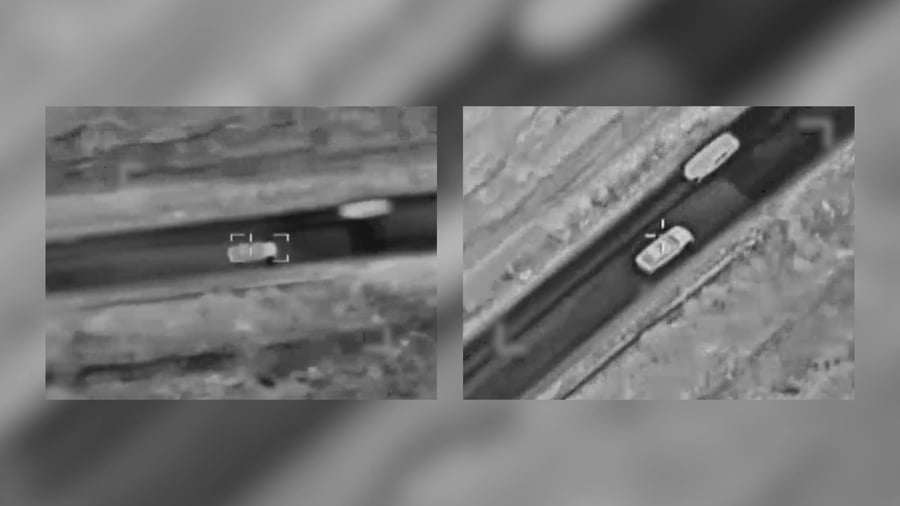 תיעוד מתקיפת המחבל