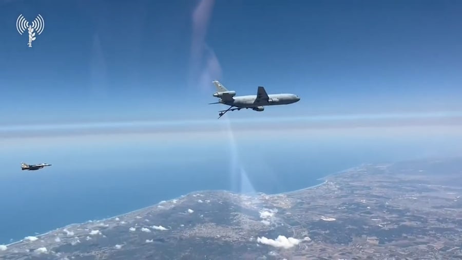 תרגיל אווירי משותף של ישראל וארה"ב במזרח התיכון