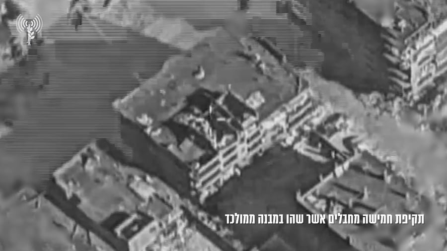 תיעוד מתקיפות חיל האוויר בהכוונת אוגדות 98 ו-162