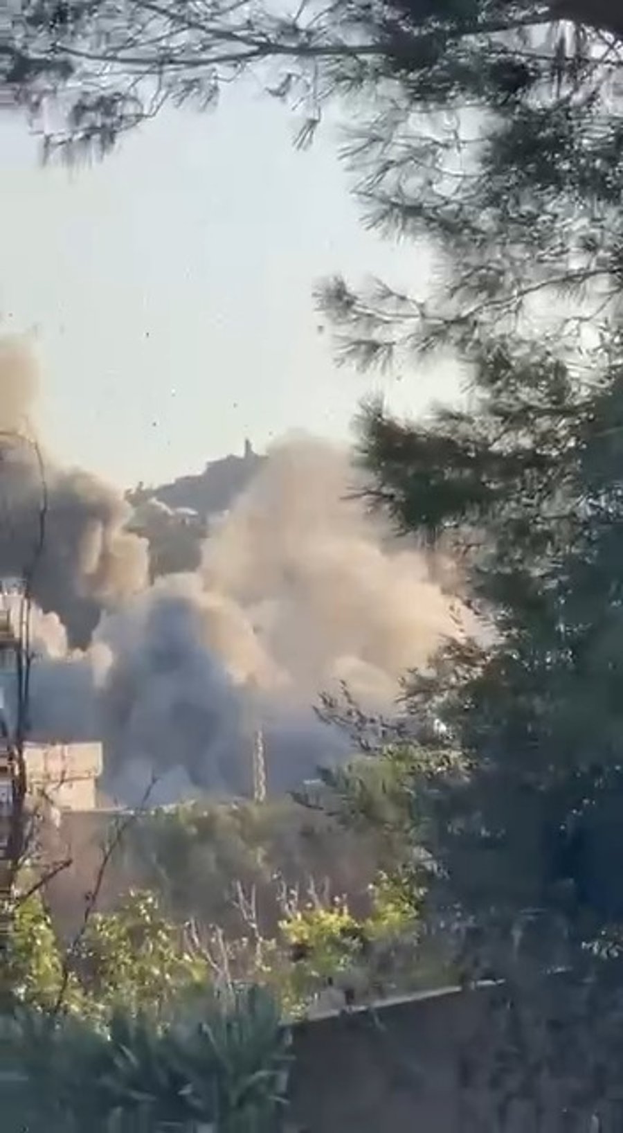 התקיפות בלבנון הערב