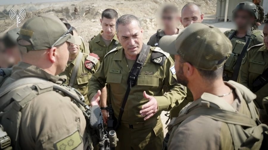 הרמטכ"ל בגבול ירדן