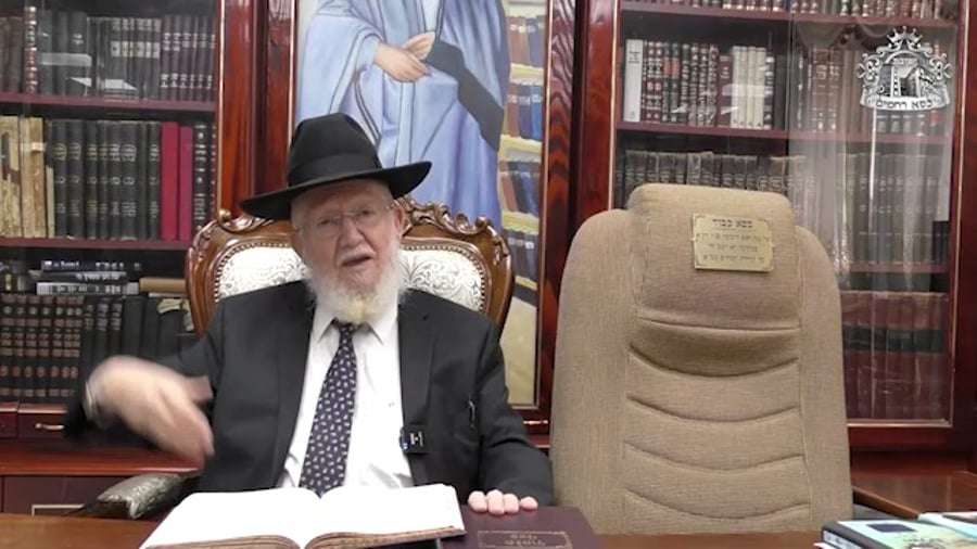 הגר"צ מאזוז בדבריו