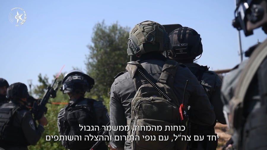 ״דרום בטוח״ - שוטרי ולוחמי מחוז דרום ערכו תרגיל ביטחוני רחב היקף כחלק מההיערכות לחגים