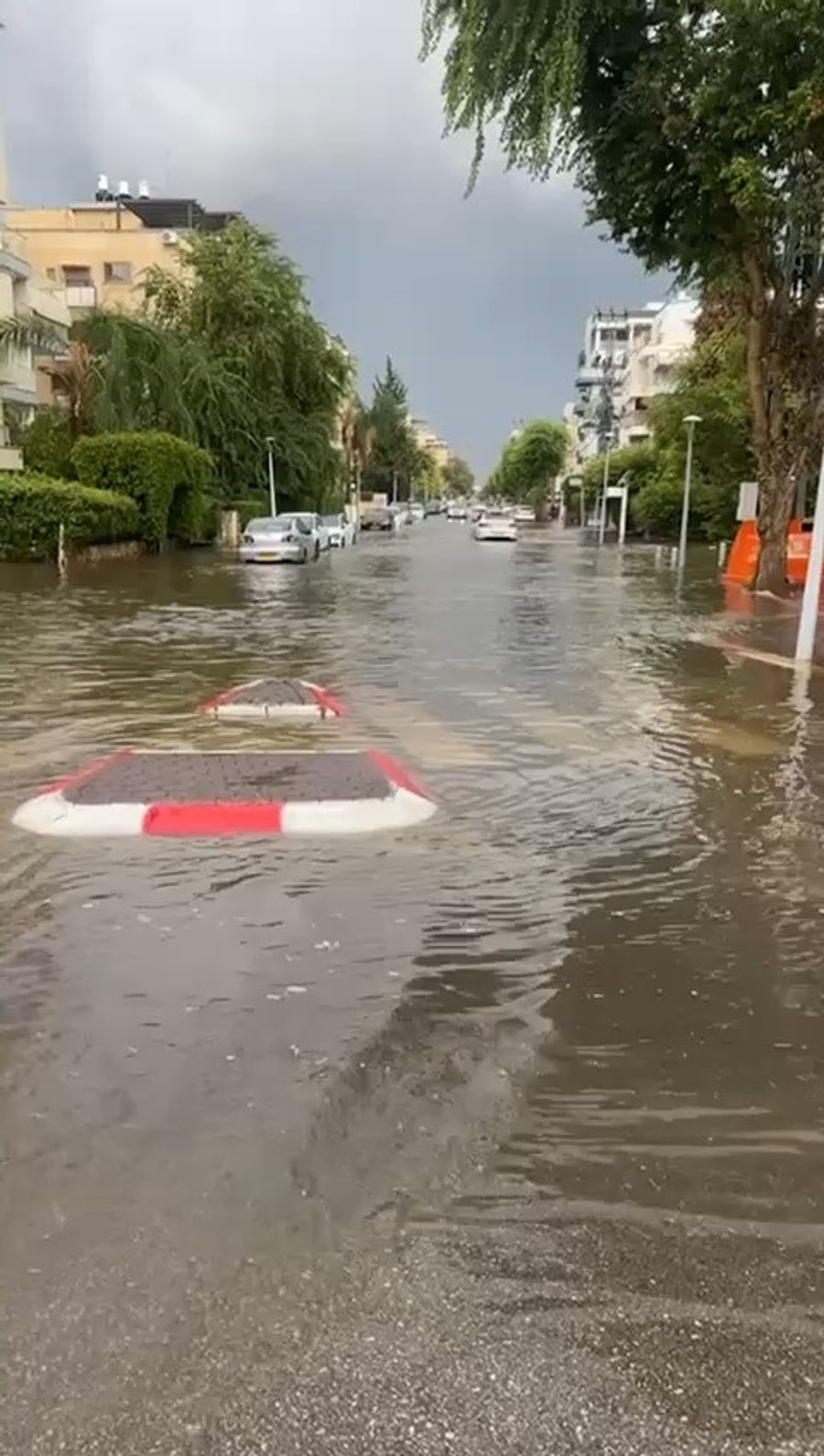 ההצפות בנהריה הבוקר