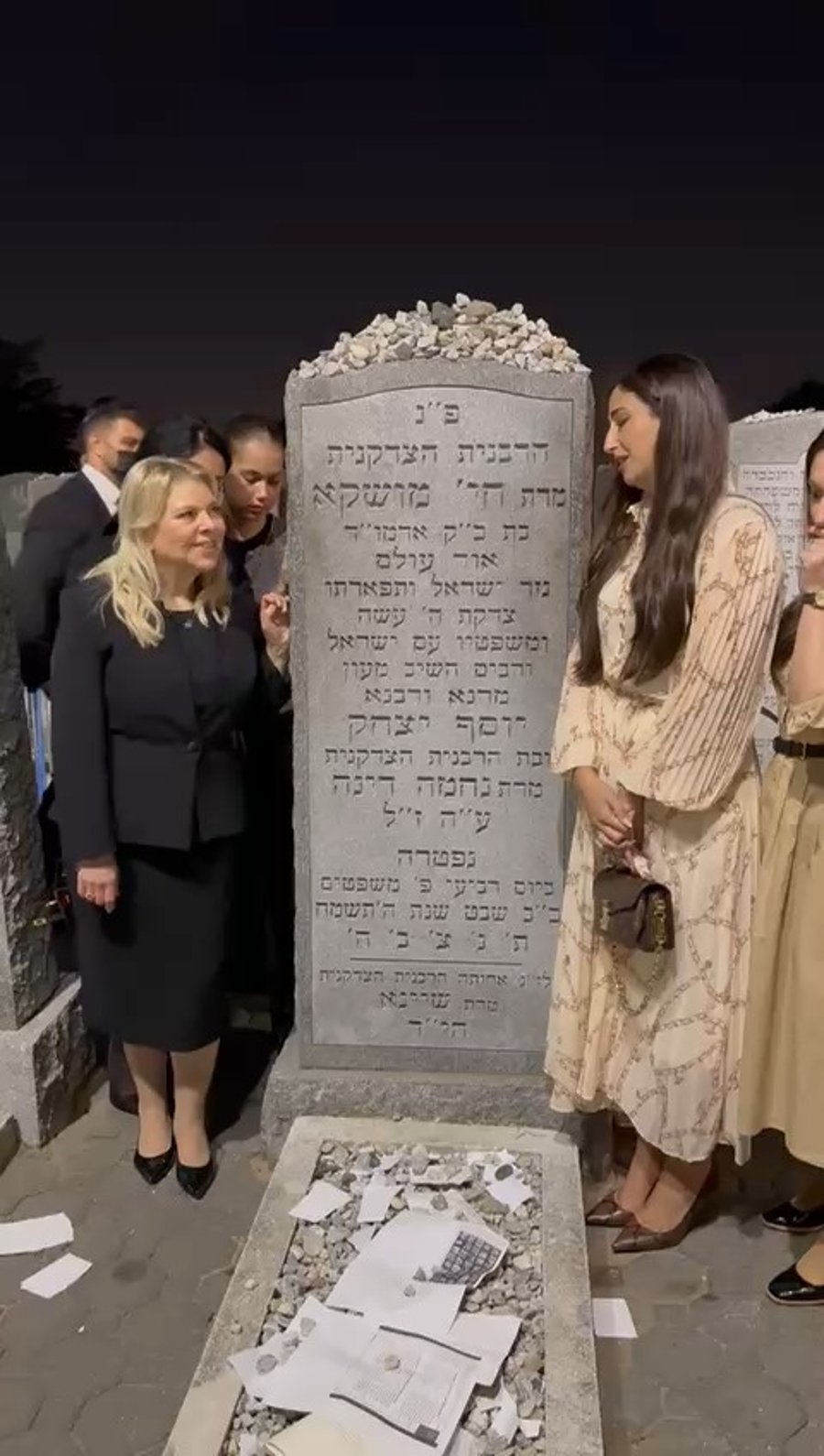 התפילה באוהל הרבי