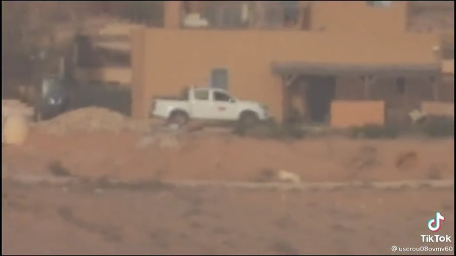 הסרטון שצולם מהצד המצרי