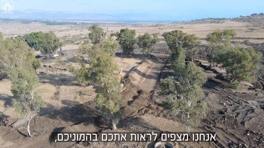 פעילות רלפ''מ באזור מוצב עין עלמין