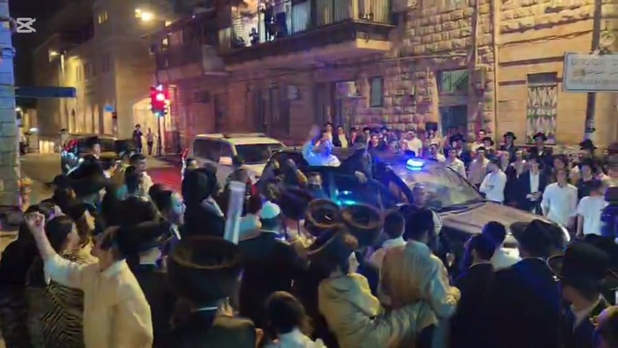 בן גביר ערב סוכות במאה שערים