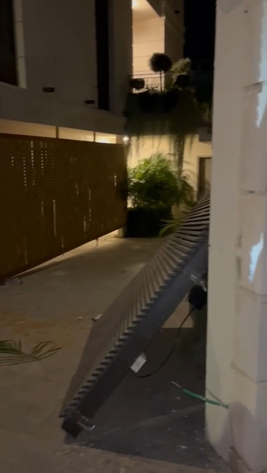 הנזקים שנגרמו לדירת ראש העיר