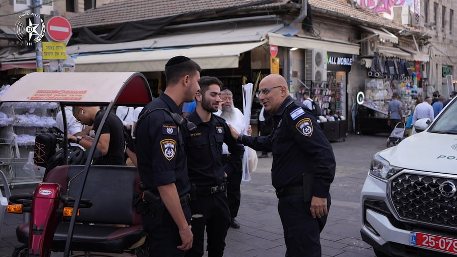 היערכות חג סוכות בירושלים
