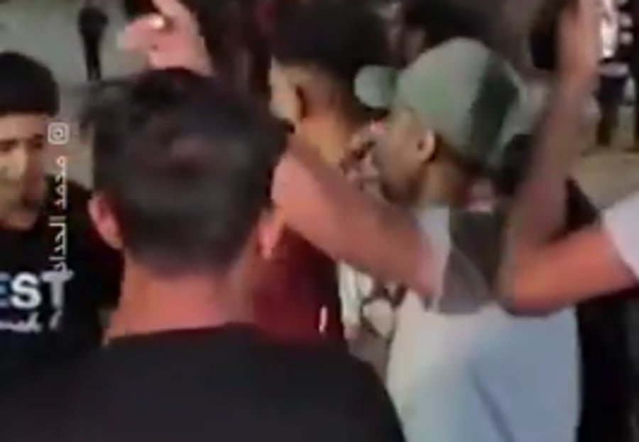 החגיגות ברצועת עזה