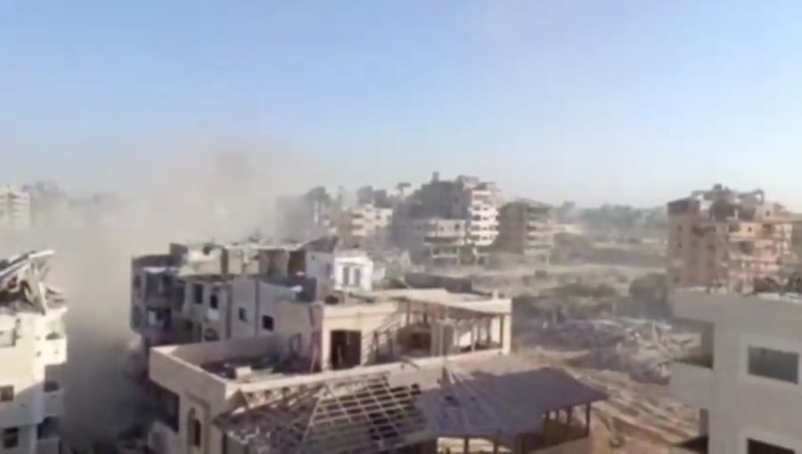 צה"ל תקף גם היום בעזה