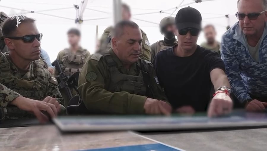 הרמטכ"ל עם ויטקוף ברצועת עזה