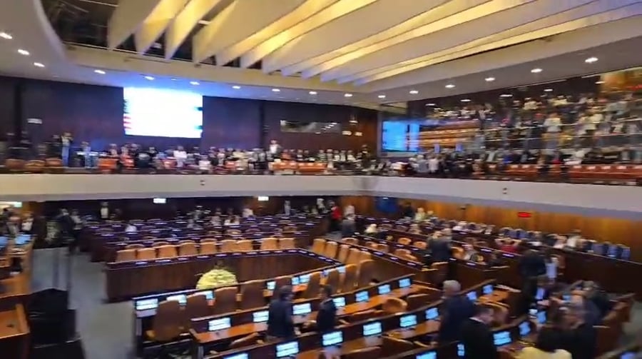 ההכנות בכנסת