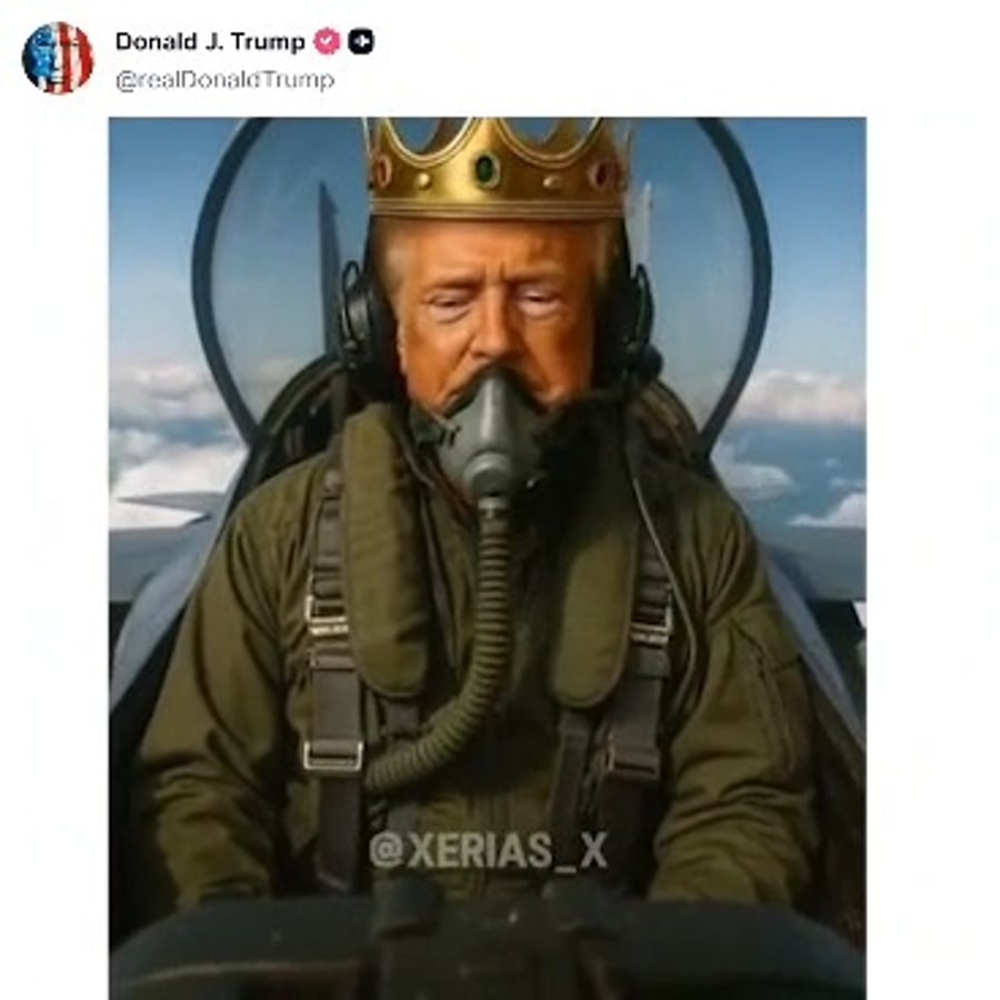 הסרטון שפרסם טראמפ