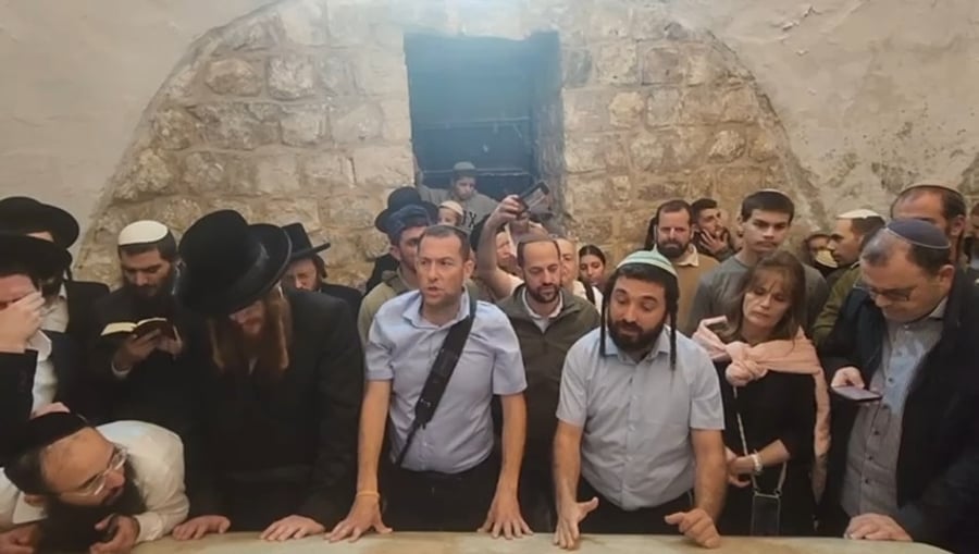 התפילה בקבר יוסף בשכם