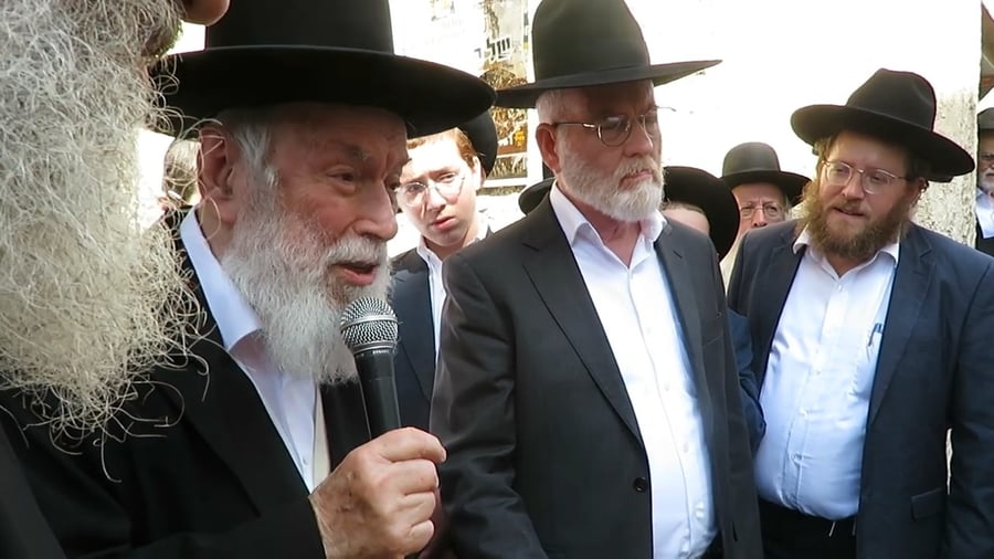 מסע הלויית הבה"ח יחיאל יהושע גלאי זצ"ל