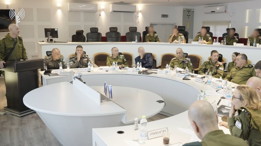 הרמטכ"ל היום בפיקוד המרכז